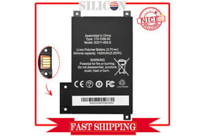 New Replacement Battery For Amazon Kindle Touch (Kindle 5) 6" 4GB WiFi E-Reader