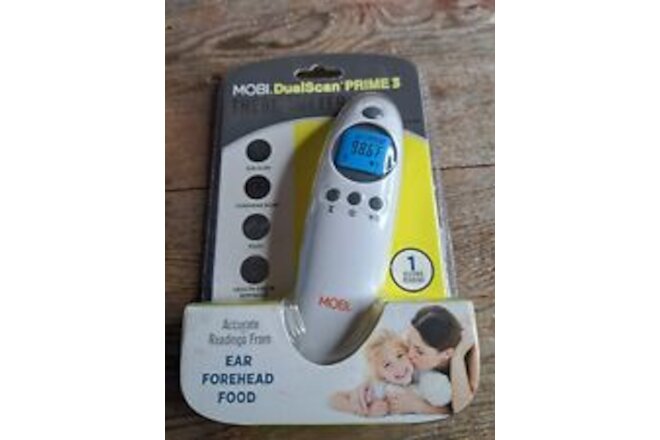 New Mobi DualScan Prime 3 Ear & Forehead Digital Infrared Thermometer