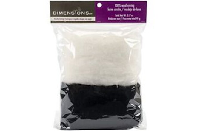 Dimensions Roving Roll Bulk Black and White