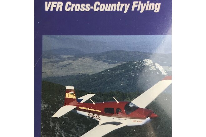 King Take-Off Videos VHS New VFR Cross-Country Flying How to Fly Pilot Plane
