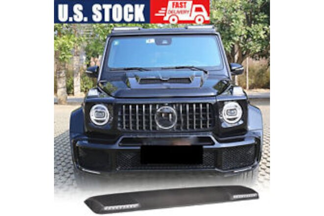REAL CARBON Front Roof Spoiler Wing For Benz G Wagon W463 W464 G550 G63 AMG 19UP
