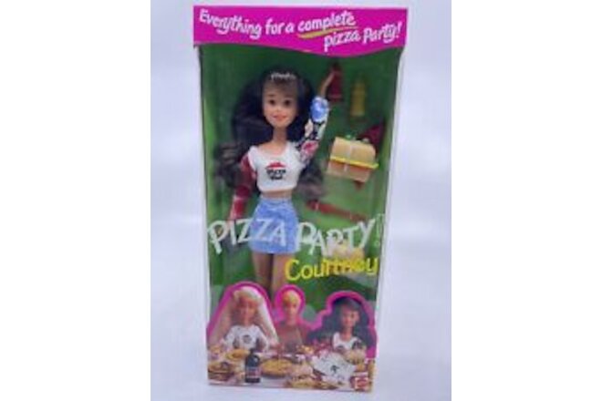 NIB NRFB Pizza Hut Pizza Party Courtney Doll  1994 Mattel # 12943, Malaysia S3