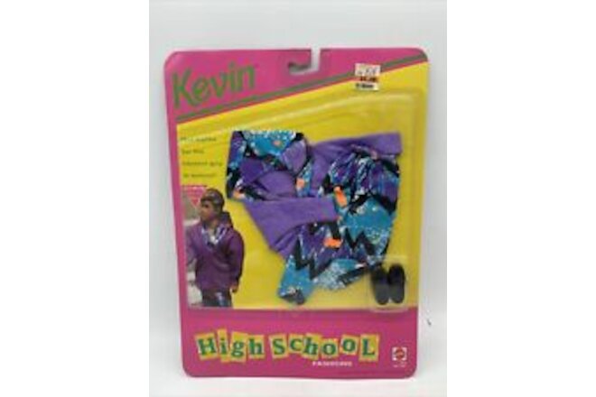 Kevin High School Fashions 1992 Mattel # 2475 -  Easy To Dress NRFB