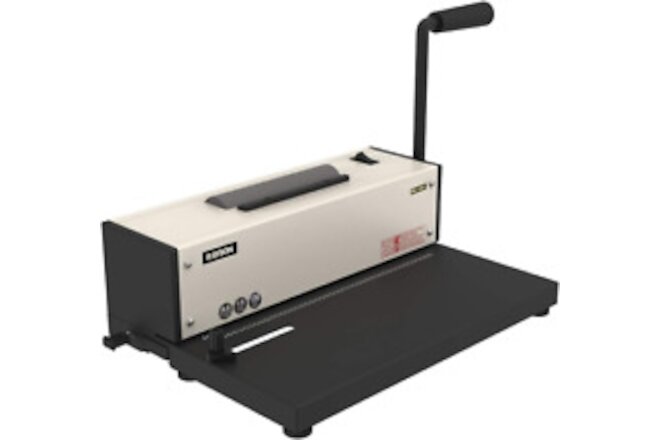PD-1501 Coil Binding Machine with Electric Coil Inserter - Professionally Bind P