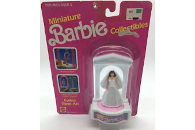 New Barbie Miniature Collectibles Wedding Party Barbie 1959 #7478 New 1990 Arco