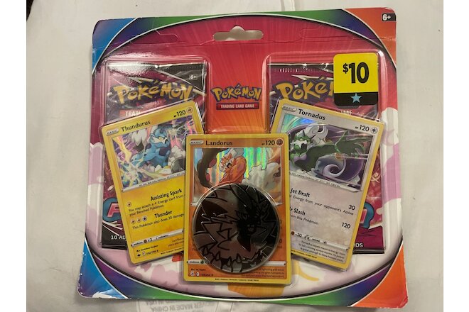 Pokemon genie Trio 2- pack blister THE FORCES OF NATURE Coin
