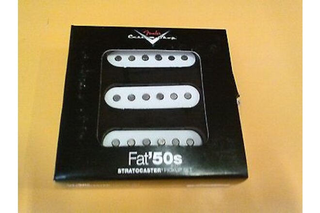 New Fender Custom Shop Fat 50's Stratocaster Strat Electric Guitar Pickup Set