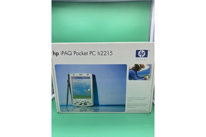 HP IPAQ H2215 Pocket PC 400mhz (FA159A#8ZP) Brand NEW/FACTORY SELAED