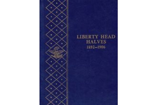 Liberty Head Barber Halves 1892-1906 Whitman Album NOS