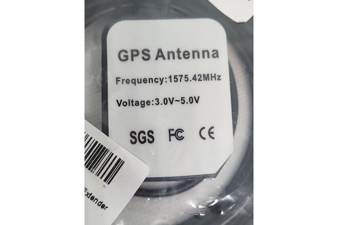Universal Magnetic GPS Antenna Frequency: 1575.42 MHz Voltage: 3V - 5V