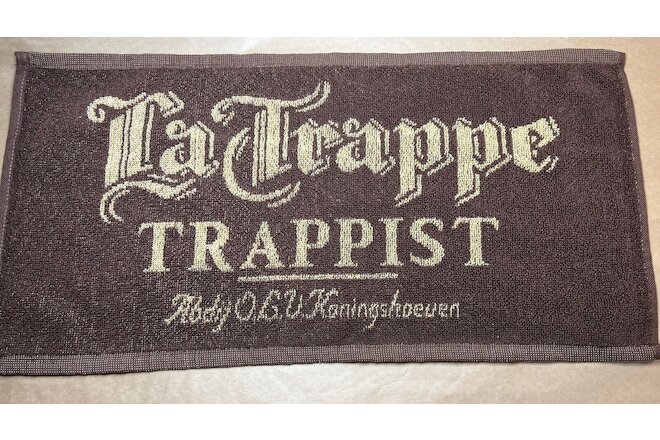 La Trappe Trappist Beer Netherlands Pub Bar Mat Towel
