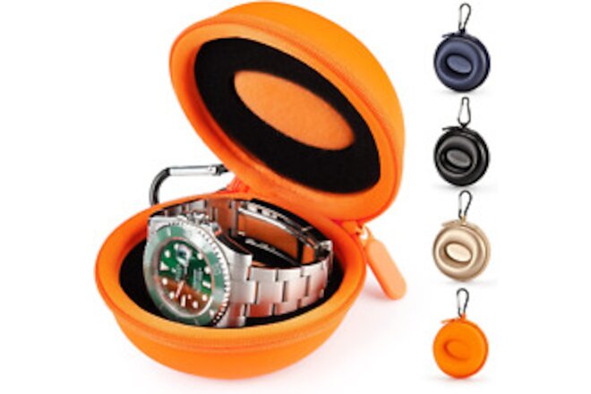 Watch Travel Case for Women: Portable Single Watch Box Organizer Travel Watch Ca