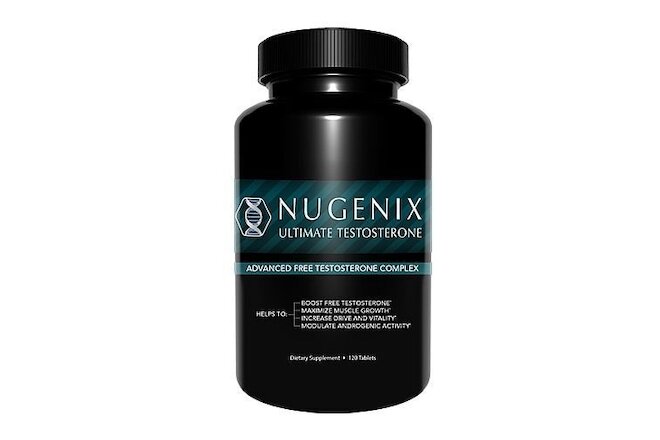 Nugenix Ultimate Testosterone  Booster 120 Tablets  Free Shipping