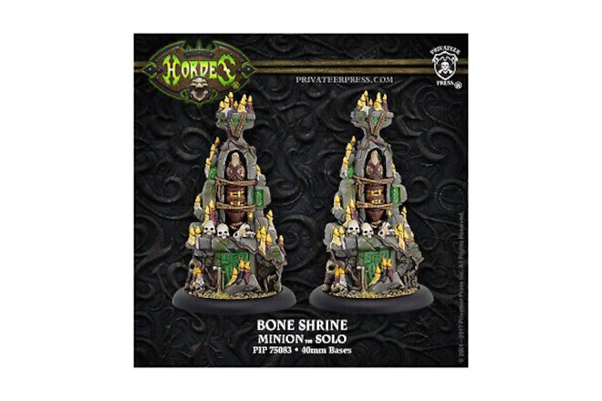 Privateer Press Hordes Minions Bone Shrine Pack New