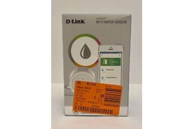 D-Link DCH-S160 Wi-Fi Water Sensor - Flood, Overflow & Leak Detector - Alarm