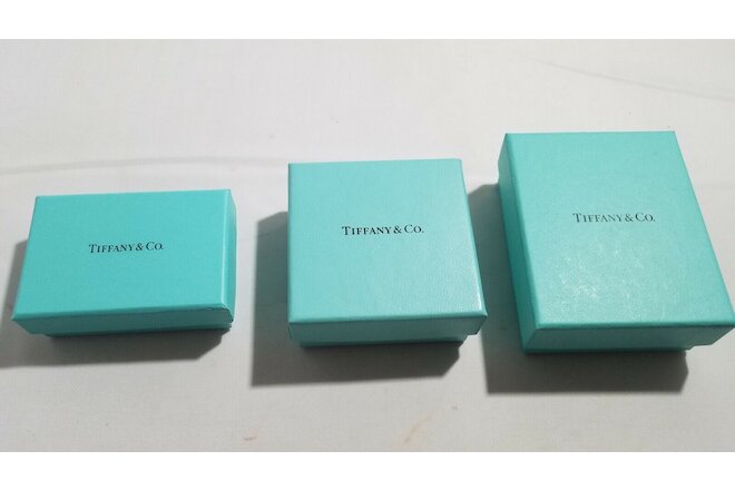 Tiffany & Co EMPTY boxes