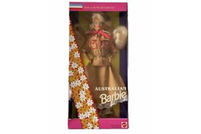Barbie Vtg 1992 Australian Dolls Of  The World Mattel Never Opened