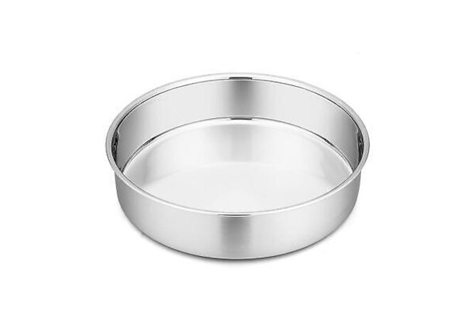 9½-inch Round Cake Pan, Stainless Steel Bakeware Cake Pan, Easy Releasing & C...