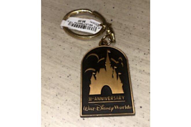 Walt Disney World Magic Kingdom 30th Anniversary Keychain Pin Trading 2012
