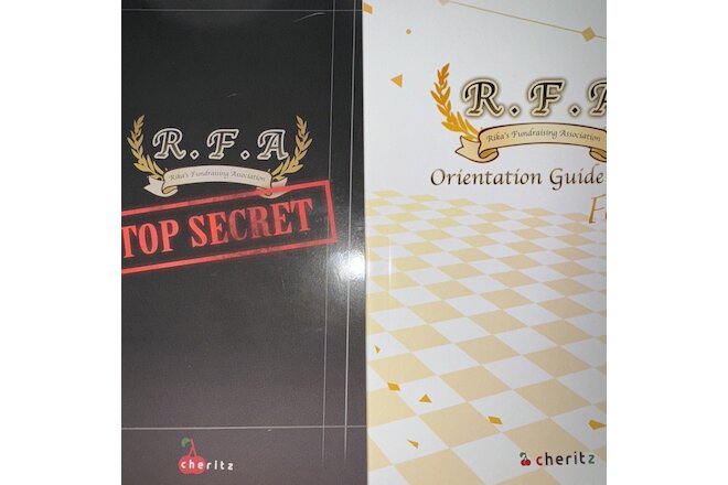 Mystic Messenger Cheritz RFA Books Top secret And RFA Guide