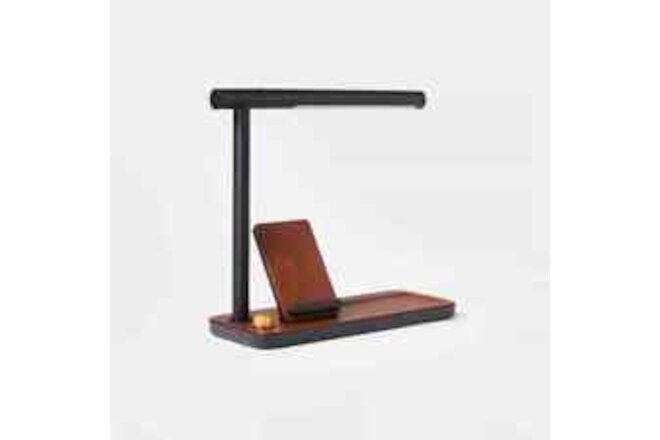 Wireless Charging Stand & Lamp (Includes LED Light Bulb) - Threshold