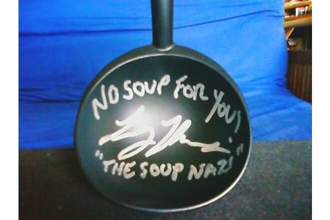 Seinfeld Soup Nazi Soup Ladle personally signed to you