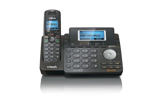 Vtech 2-Line Cordless Digital Answering System with Caller ID/Waiting DS6151-11