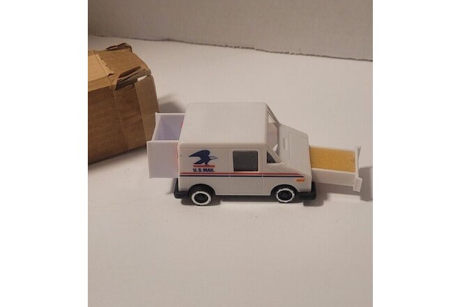 Vintage U.S. Mail Truck Eagle Logo on Side w Compartments Plastic Collectible