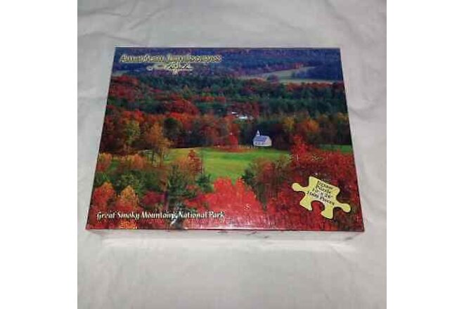 American Landscapes by Ken Jenkins 1000 Pc Jigsaw Puzzle "Great Smoky Mntns" NEW