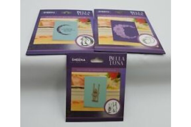 Sheena Douglass - Bella Luna Collection - Stamp & Die Set Crescent Moon ETC