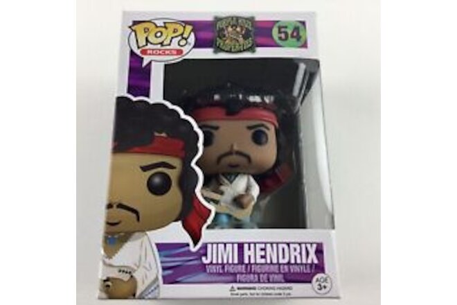 Funko Pop Jimi Hendrix Collectible Vinyl Figure - Purple Haze Properties #54 New