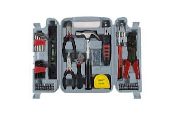 Household Tool Kit ? 130-Piece Tool Set Includes Hammer Wrench Set Screwdriver