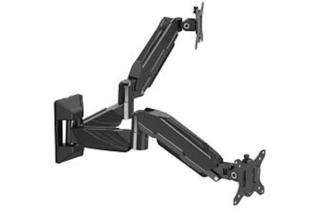 MOUNT PRO Dual Monitor Wall Mount for 2 Computer Screen up to 32 Inch Gas Spr...