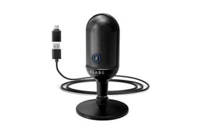 ALABS USB Microphone,Condenser Podcast Microphone for Computer,Mac,Smartphone...