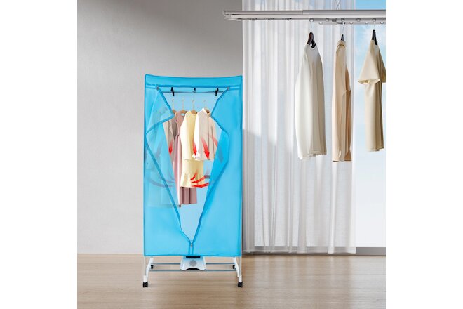 Portable Electric Clothes Dryer Machine 1000W Double Layer Laundry Drying Machin