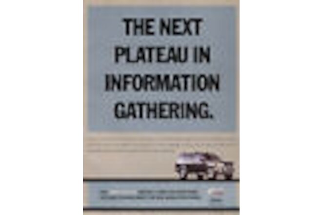 1999 Nissan Pathfinder - Plateau - Classic Vintage Advertisement Ad D185
