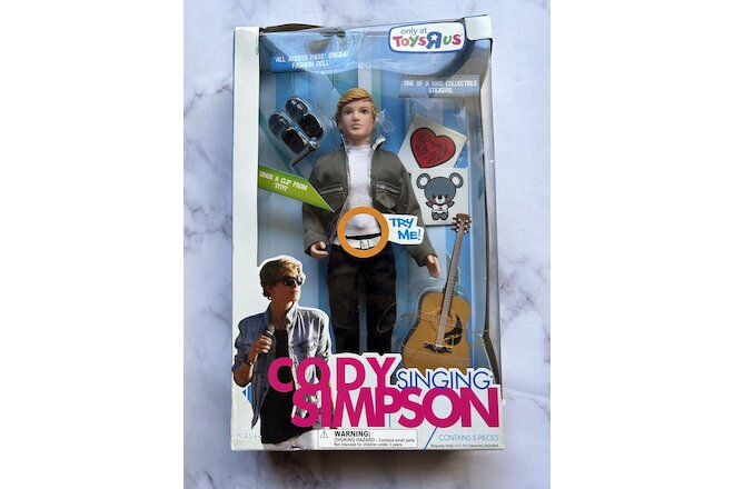 2011 Toys R Us Singing Cody Simpson Doll