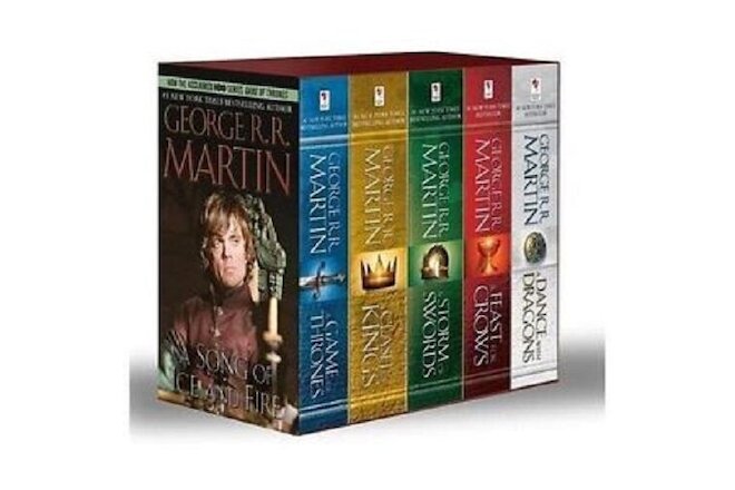 A Game of Thrones 5-Book Boxed Set by George R. R. Martin's