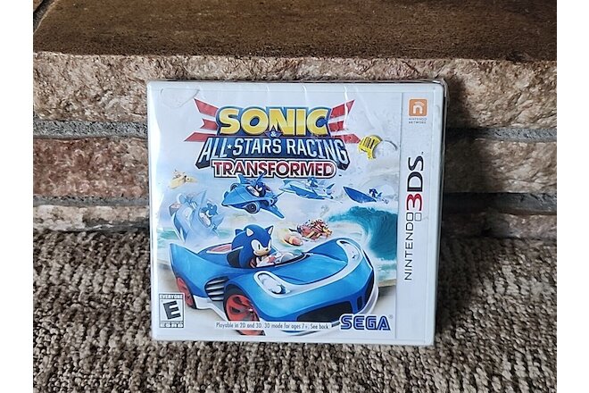 Sonic & All-Stars Racing Transformed - (Nintendo 3DS, 2013) - Sealed