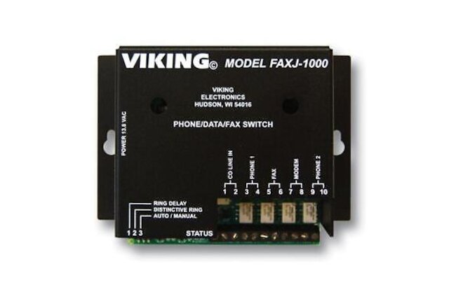 Viking FAXJ-1000 FaxJack Phone/Data/Fax System Stored Caller ID Information