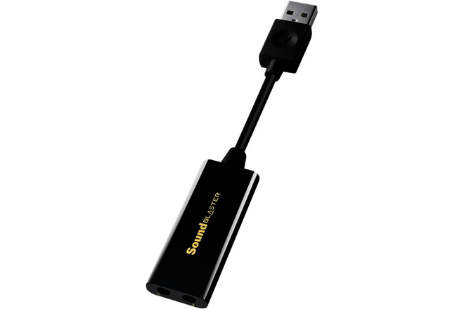 Labs Sound Blaster Play 3 External USB Sound Adapter for Windows And