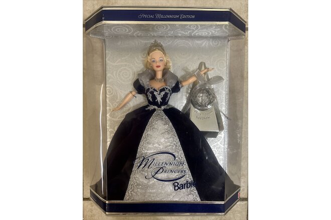 rare millennium princess 2000 barbie doll