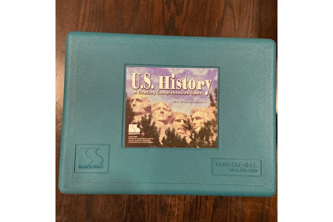 U.S. History A Reading Comprehensive Board Game Mike & Carolyn LoGiudice LinguiS