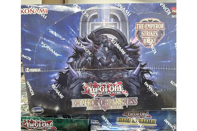 (8) Yu-Gi-Oh! Emperor Of Darkness Structure Deck 1st Edition New & Sealed! Case