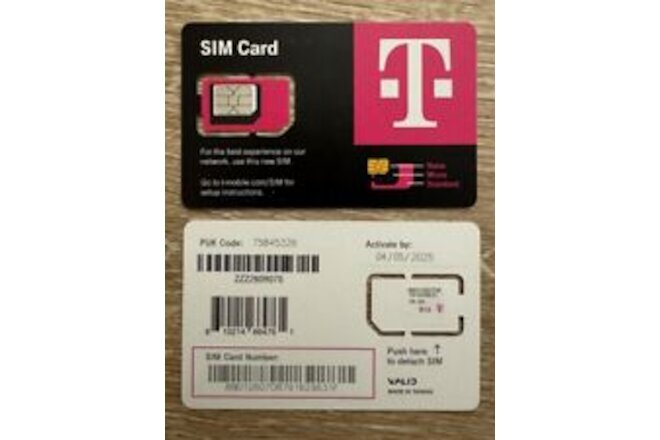 Lot of 15 - T-MOBILE Triple SIM Card R15 "3 in 1" NANO • 4G 5G LTE *NEW*