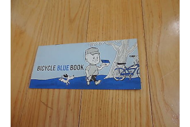 OLD 1967 GOODYEAR BICYCLE BLUE BOOK SAFETY CODE INSPECTION TIRES free shipping