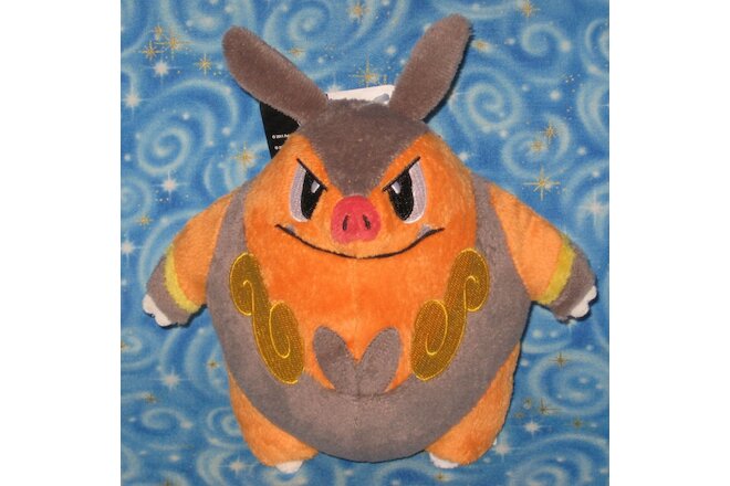 2011 New Pignite Pokemon Plush Doll Toy Jakks Pacific Pokémon Retired