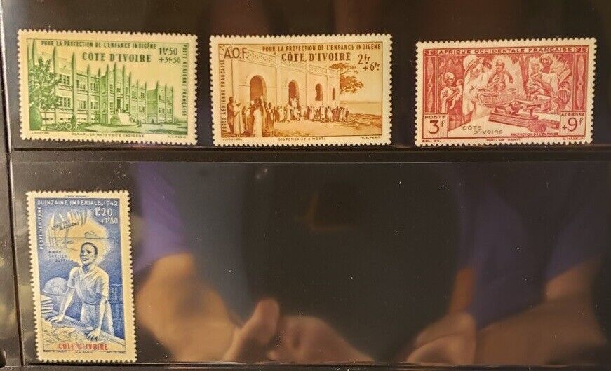 Ivory Coast Airmail Stamps Lot of 23 - MNH - see details for list Без бренда - фотография #4