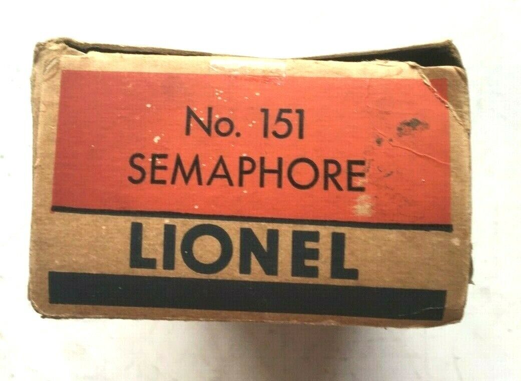 Lionel EMPTY BOX Lot of 6,  2343C, 760, 151 Semaphore, 521 Ore Car, Gilbert AF Lionel - фотография #6
