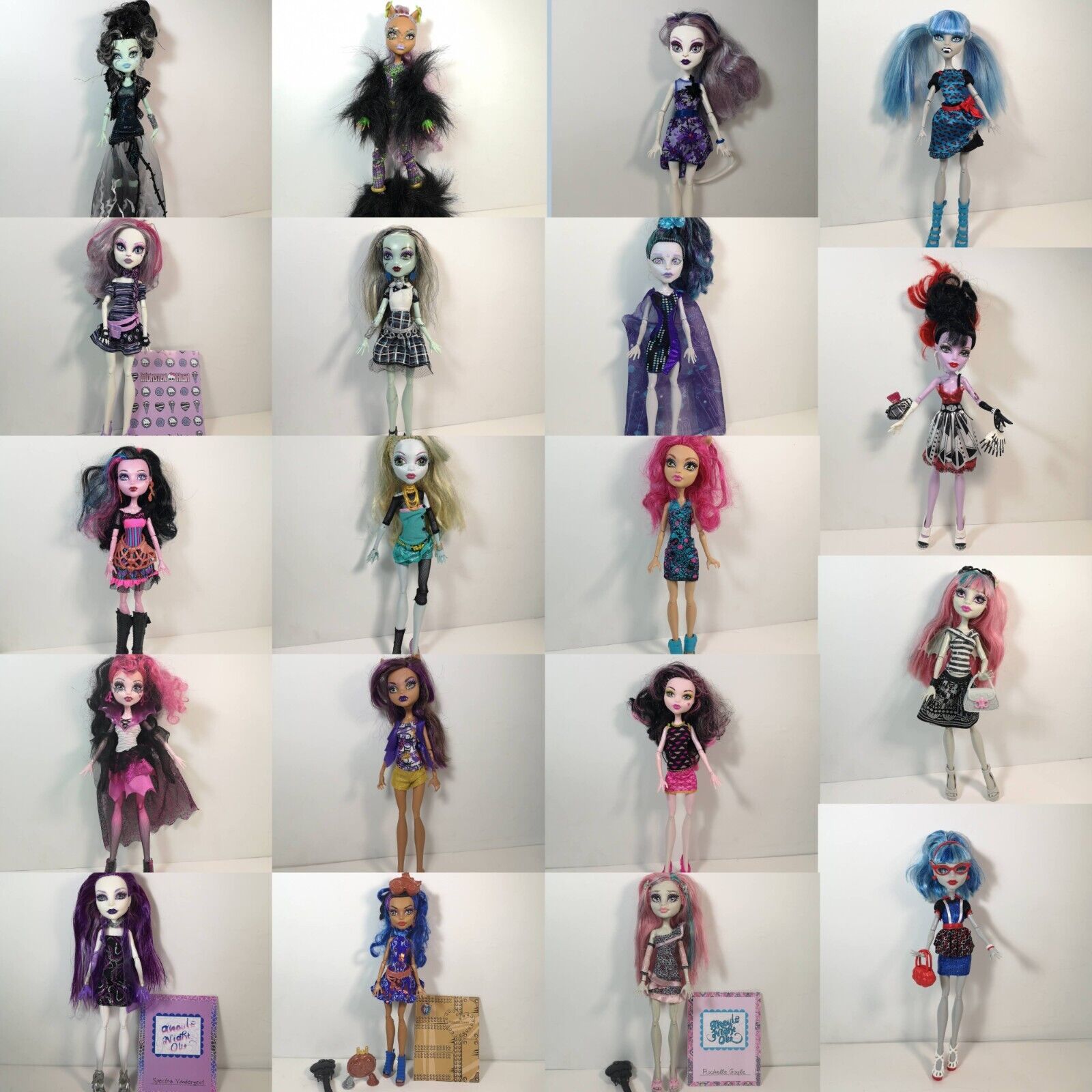 #A Monster High Dolls CHOOSE- Frankie, Rochelle, Catrine, Ghoulia, Dracubecca Mattel